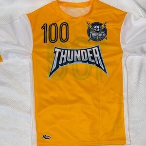 Kids Soccer Jersey in Yellow